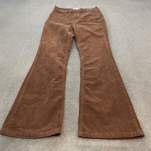 GAP Brown Corduroy 70s High Rise Flare Pants